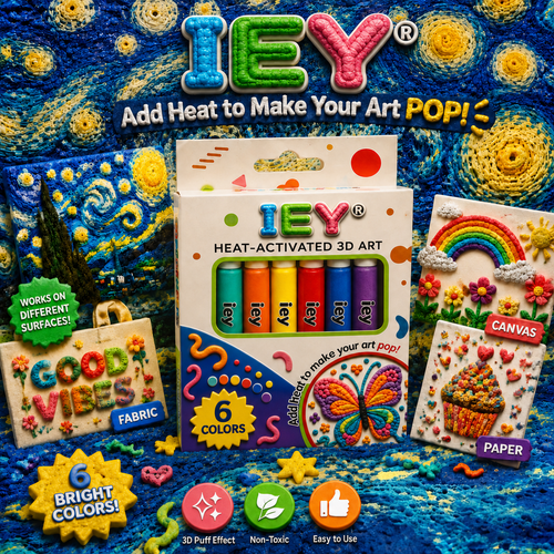 🖍️IEY®3D Relief Art Pen 🪄