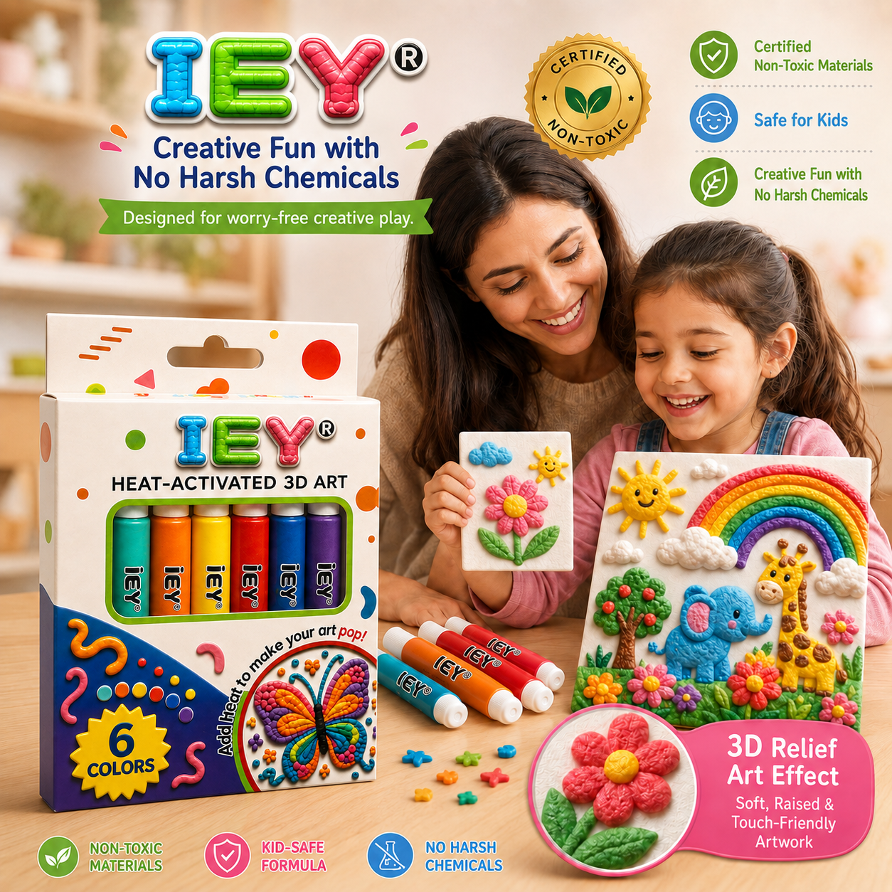 🖍️IEY®3D Relief Art Pen 🪄